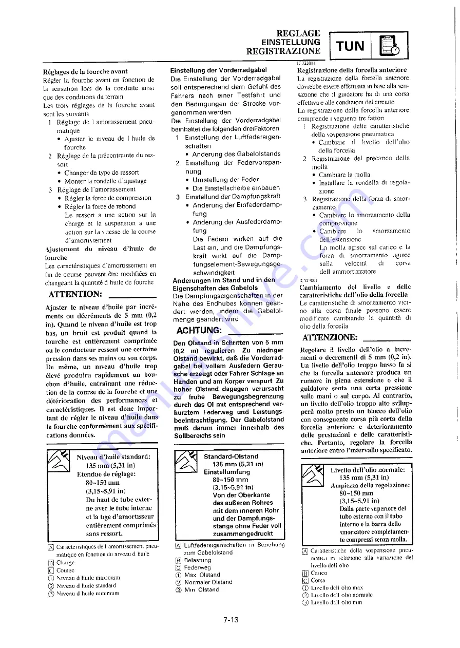 Yamaha 2000 YZ250/LC Owner'S Service Manual Download Page 545