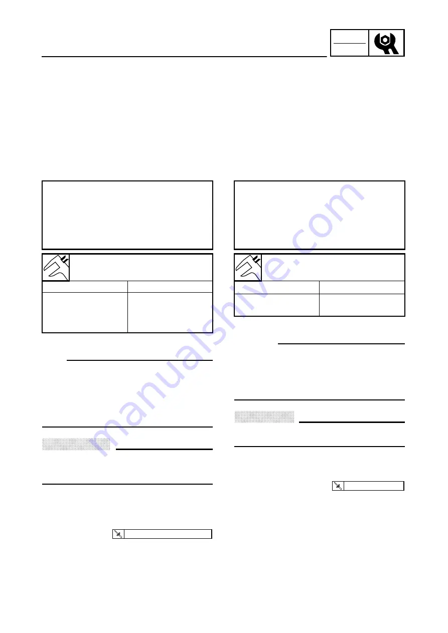 Yamaha 2001 YZ426F/LC Owner'S Service Manual Download Page 219