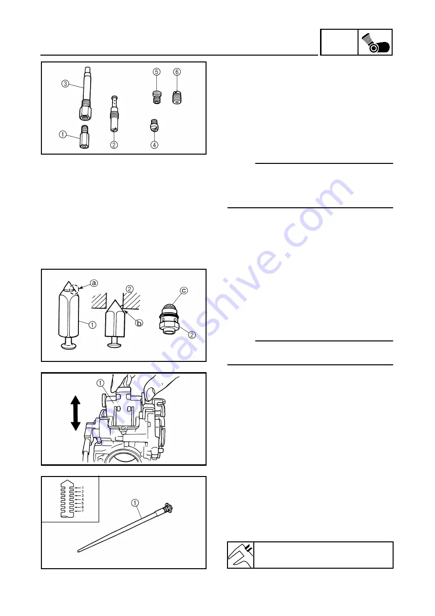 Yamaha 2001 YZ426F/LC Owner'S Service Manual Download Page 258