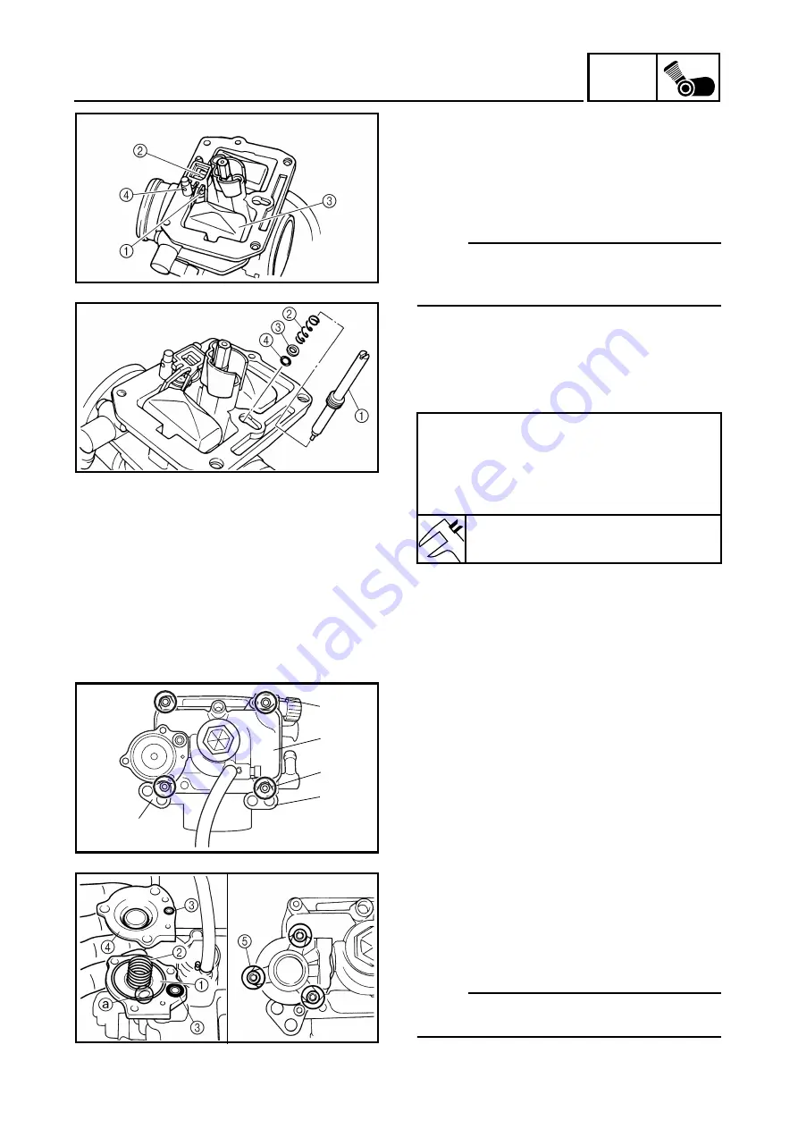 Yamaha 2001 YZ426F/LC Owner'S Service Manual Download Page 268