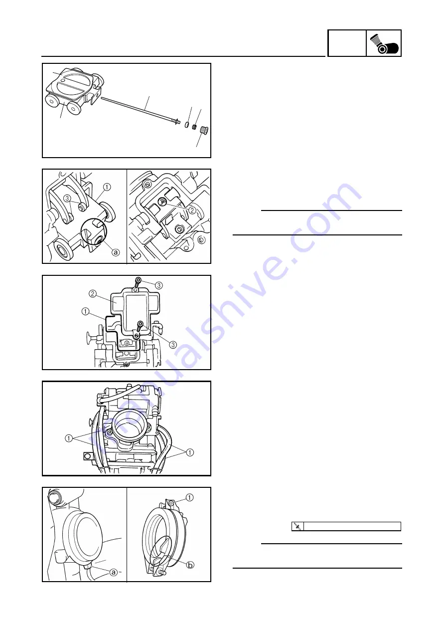 Yamaha 2001 YZ426F/LC Owner'S Service Manual Download Page 270