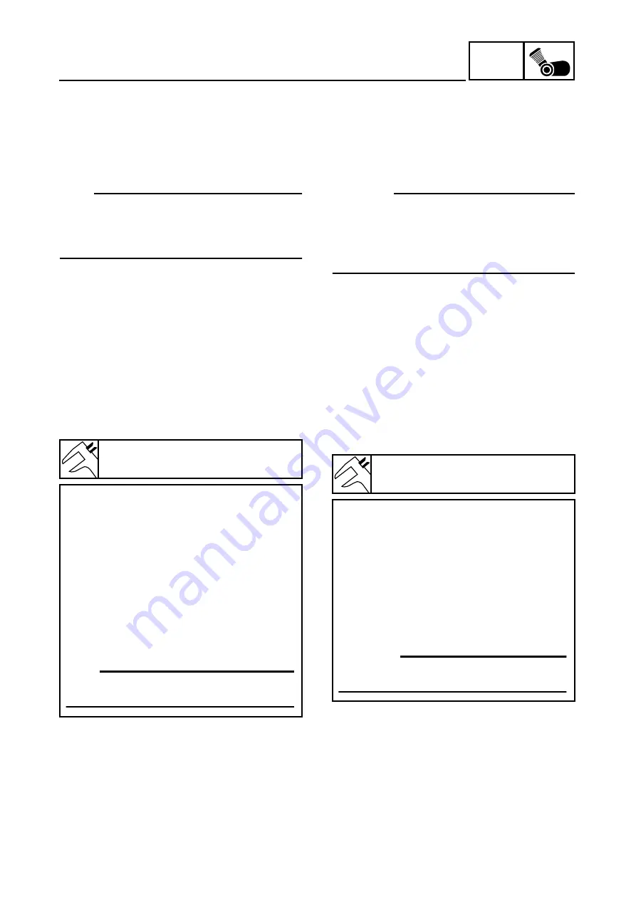 Yamaha 2001 YZ426F/LC Owner'S Service Manual Download Page 293