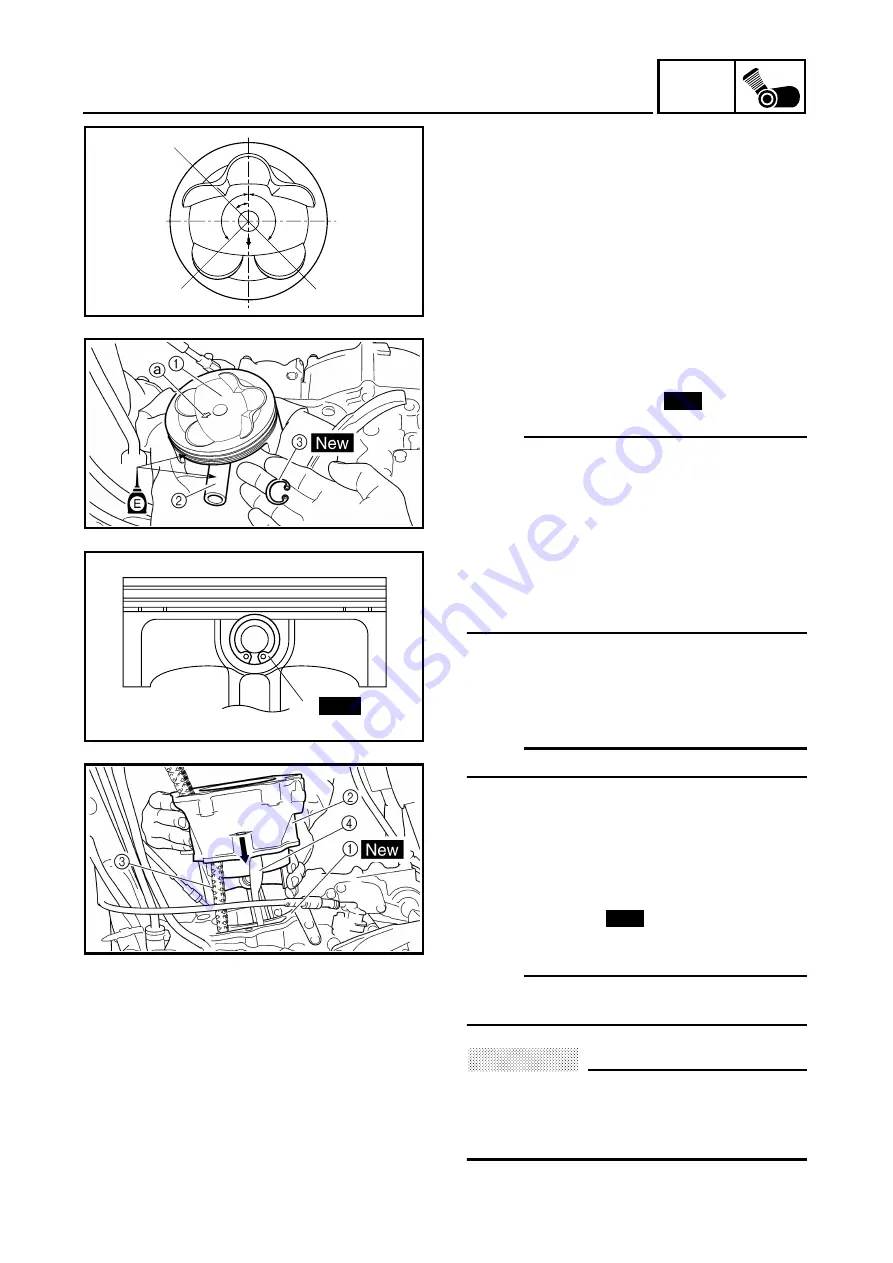 Yamaha 2001 YZ426F/LC Owner'S Service Manual Download Page 324