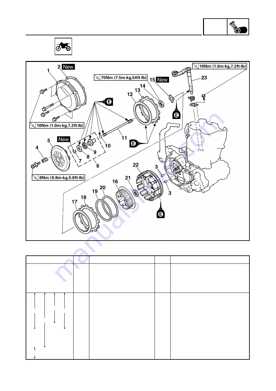 Yamaha 2001 YZ426F/LC Owner'S Service Manual Download Page 326