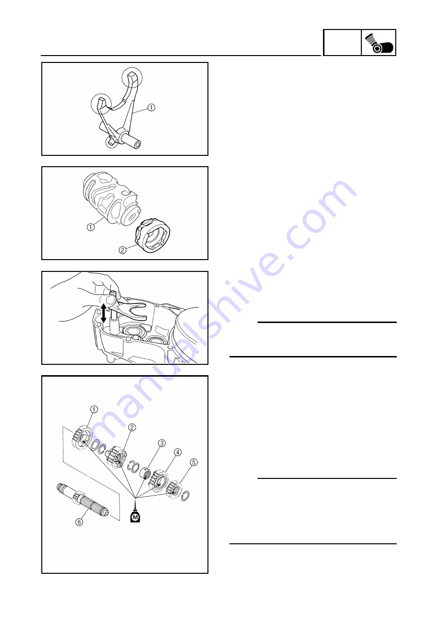 Yamaha 2001 YZ426F/LC Owner'S Service Manual Download Page 422