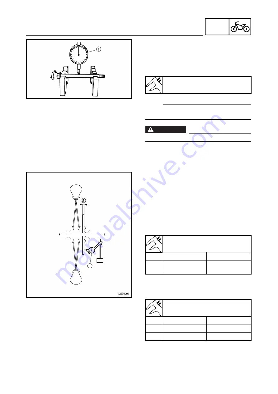 Yamaha 2001 YZ426F/LC Owner'S Service Manual Download Page 434