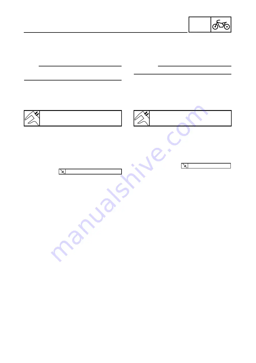 Yamaha 2001 YZ426F/LC Owner'S Service Manual Download Page 445