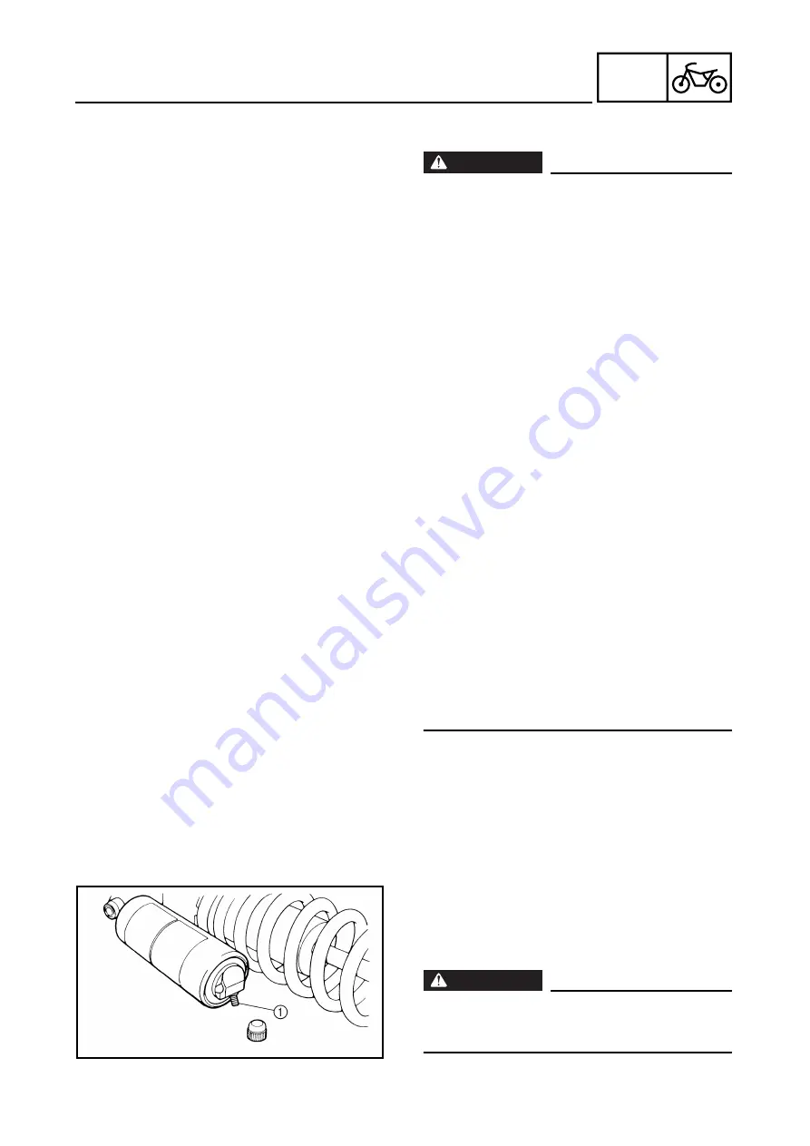 Yamaha 2001 YZ426F/LC Owner'S Service Manual Download Page 544