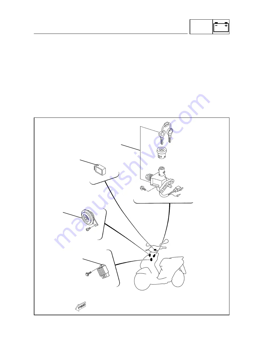 Yamaha 2002 CS50 Service Manual Download Page 161