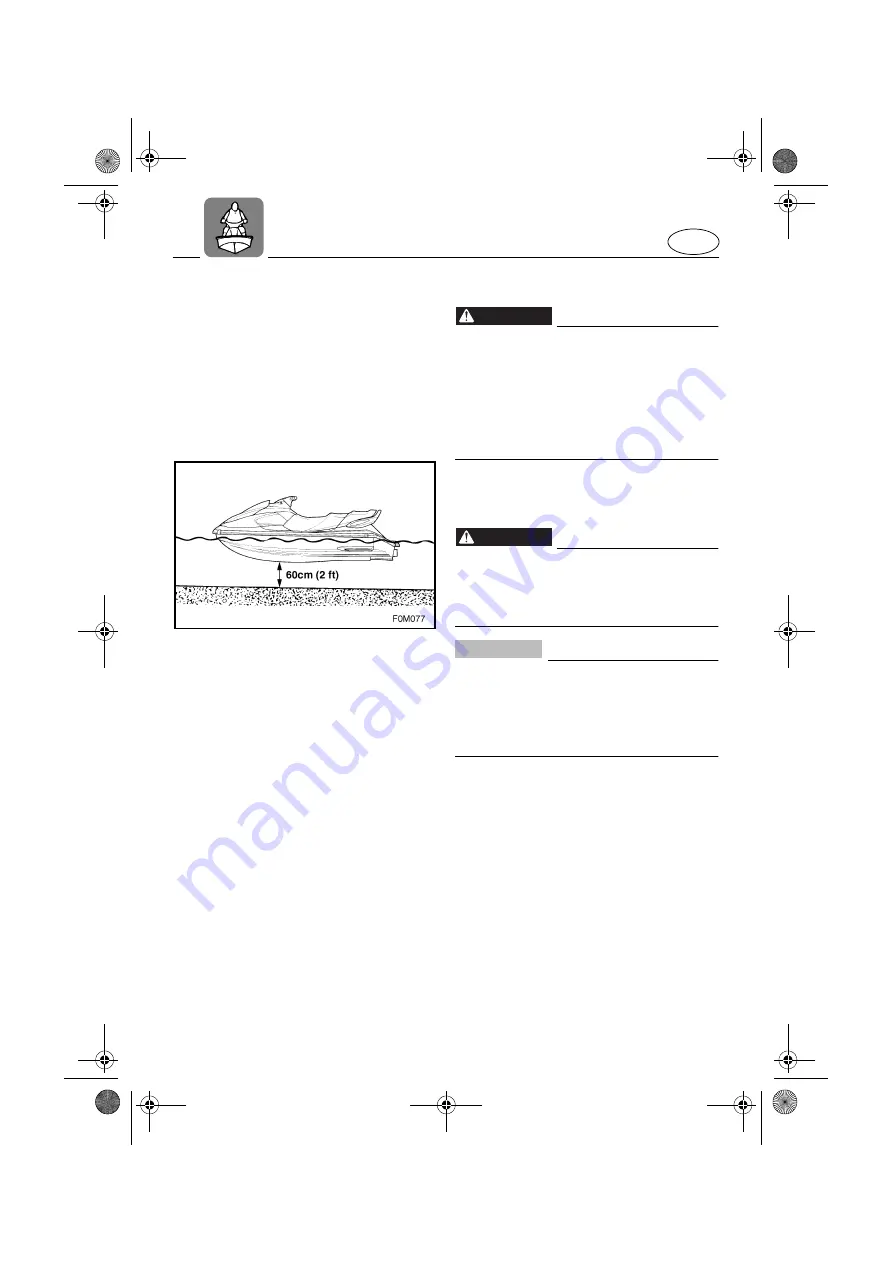 Yamaha 2002 WaveRunner Owner'S/Operator'S Manual Download Page 60