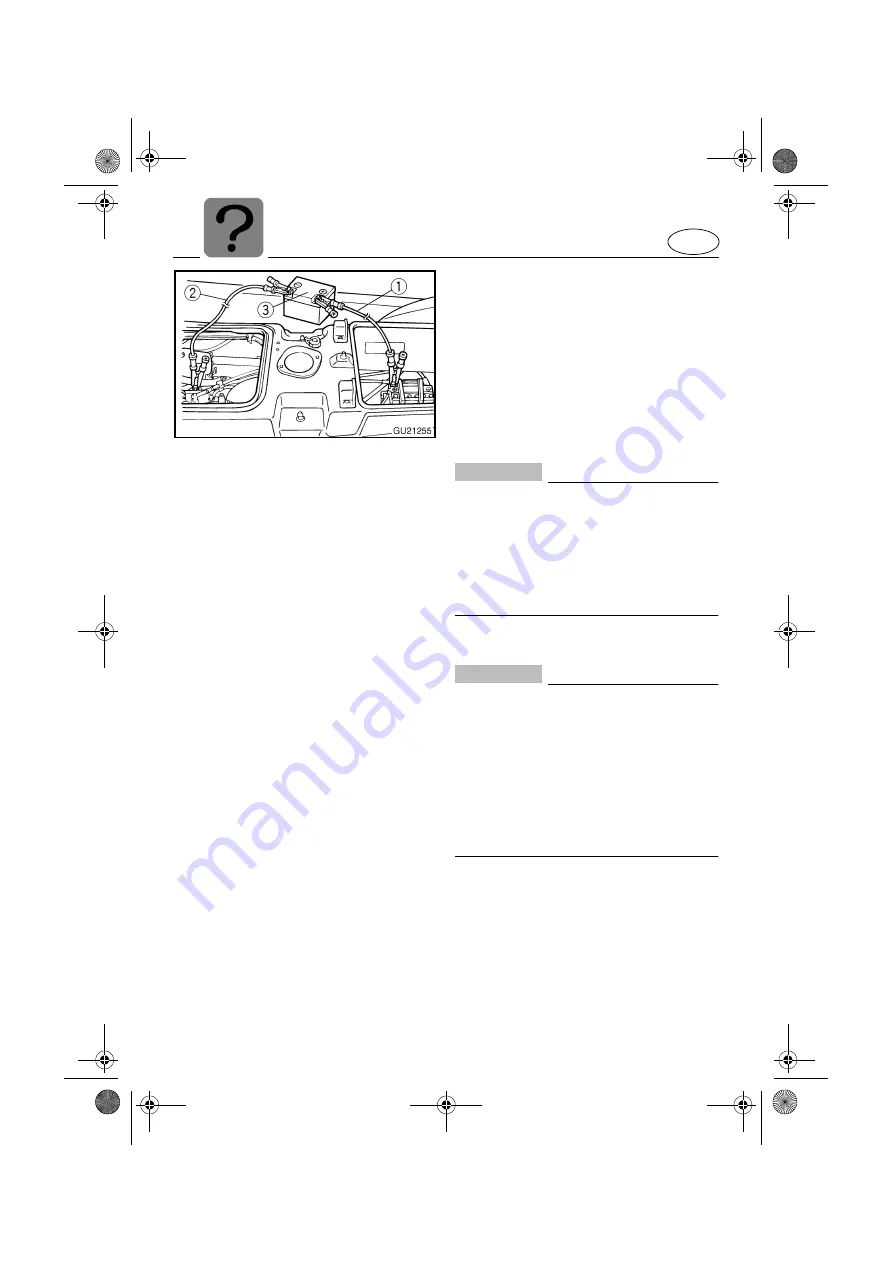 Yamaha 2002 WaveRunner Owner'S/Operator'S Manual Download Page 108