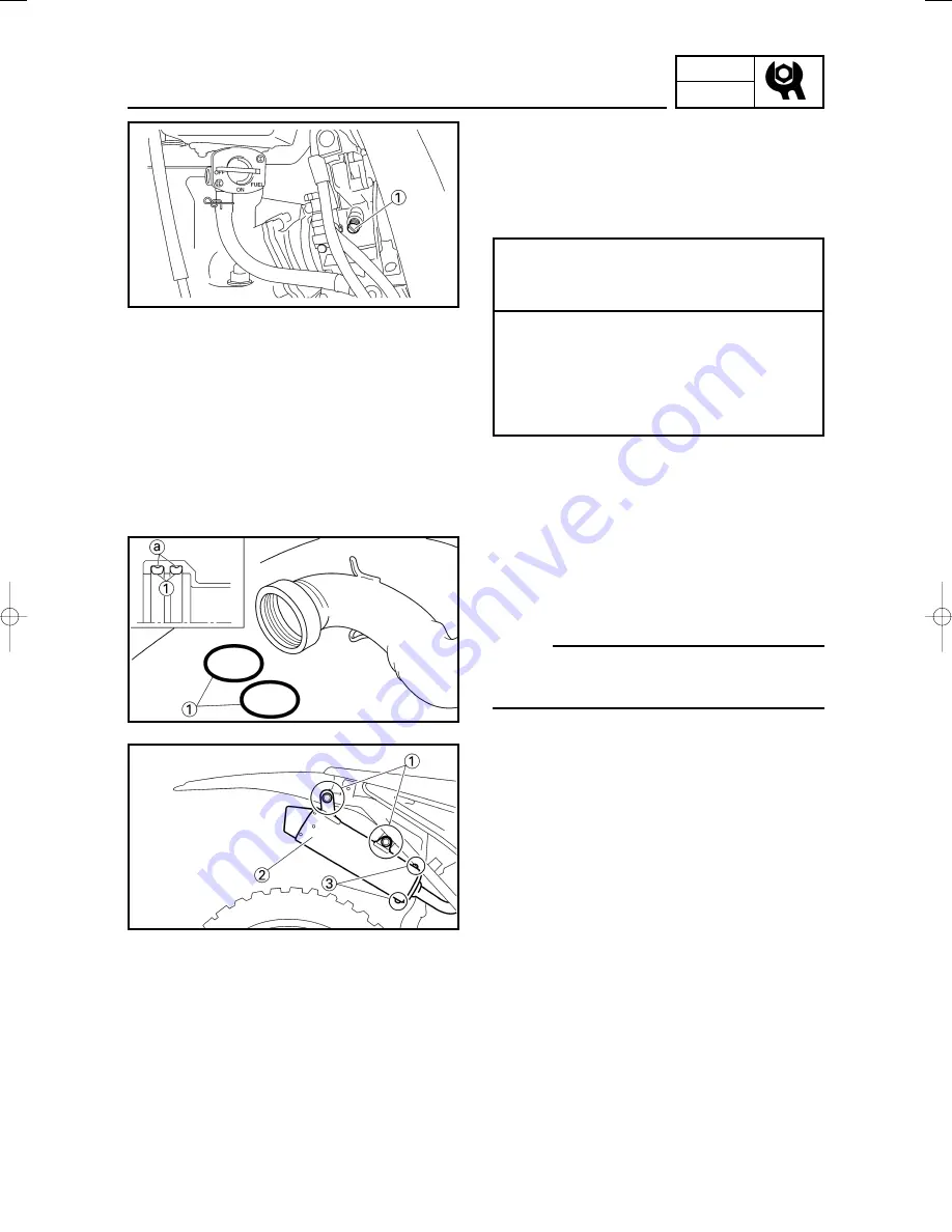 Yamaha 2002 YZ250LC Service Manual Download Page 65