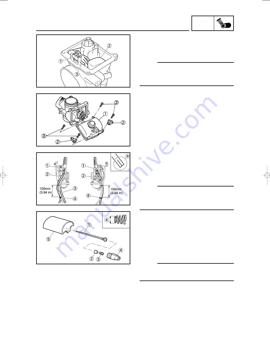 Yamaha 2002 YZ250LC Service Manual Download Page 105