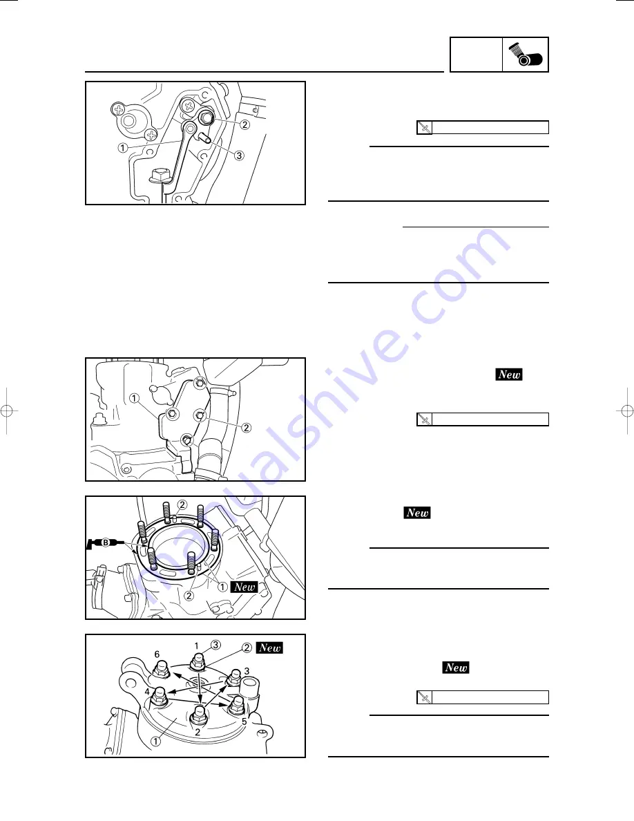 Yamaha 2002 YZ250LC Service Manual Download Page 121