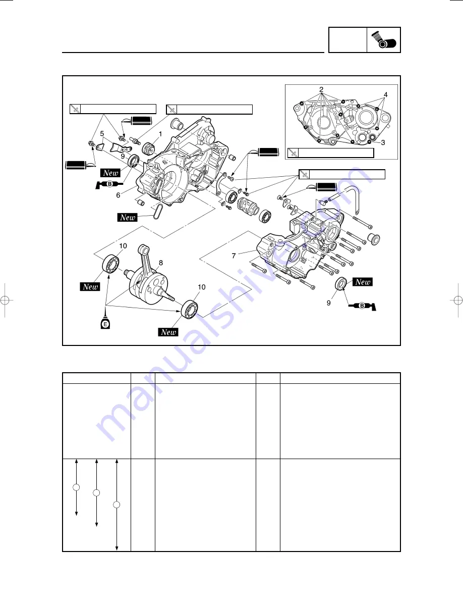 Yamaha 2002 YZ250LC Скачать руководство пользователя страница 155