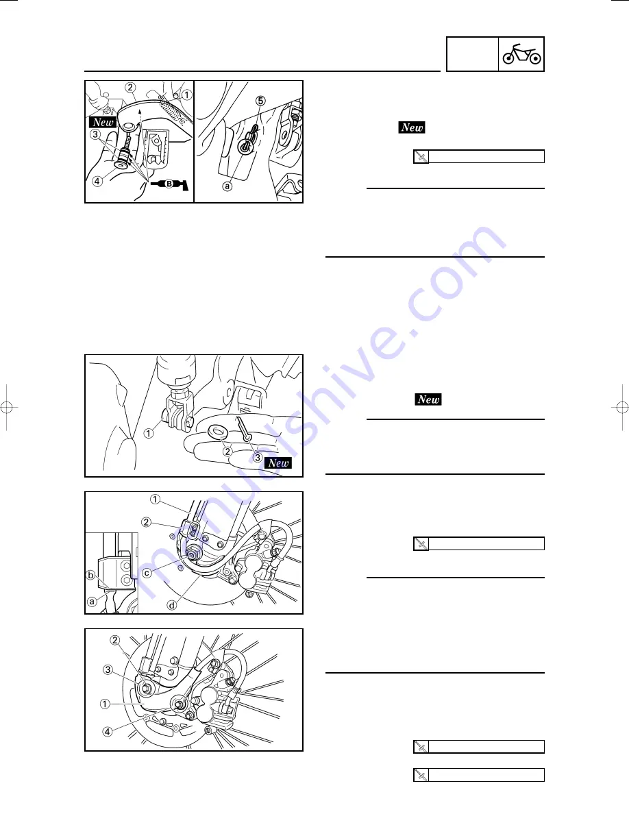 Yamaha 2002 YZ250LC Service Manual Download Page 187