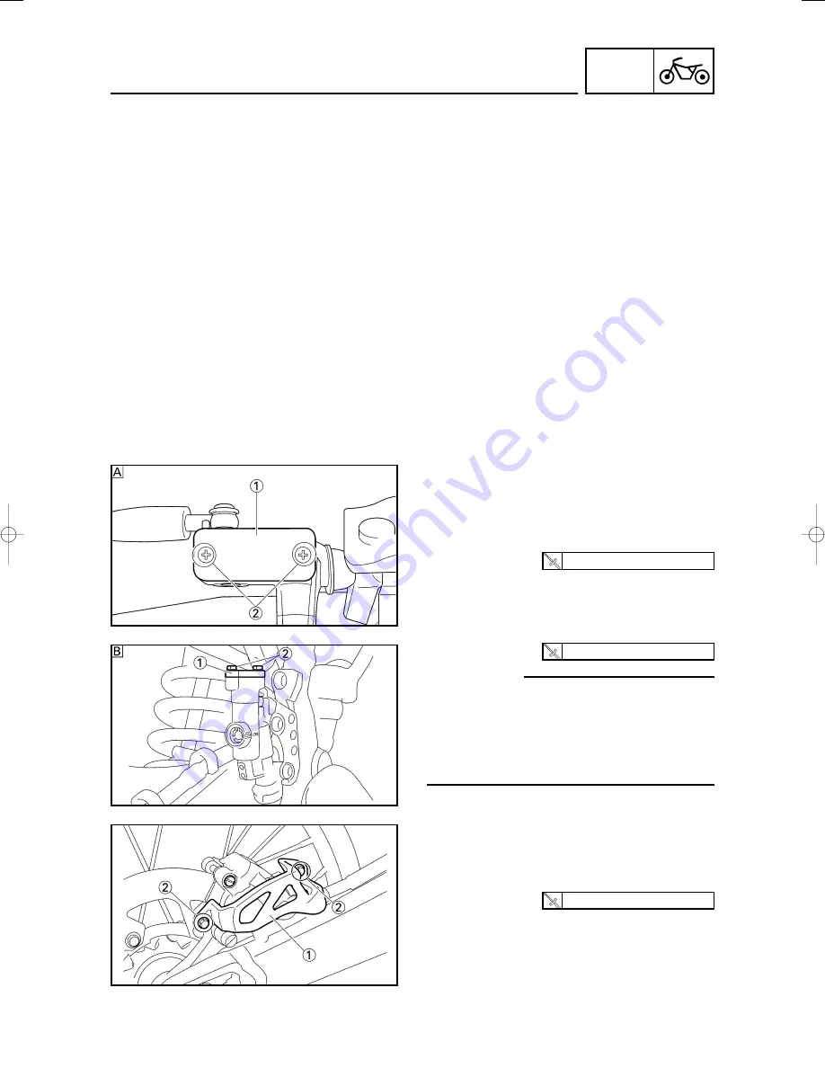 Yamaha 2002 YZ250LC Service Manual Download Page 190