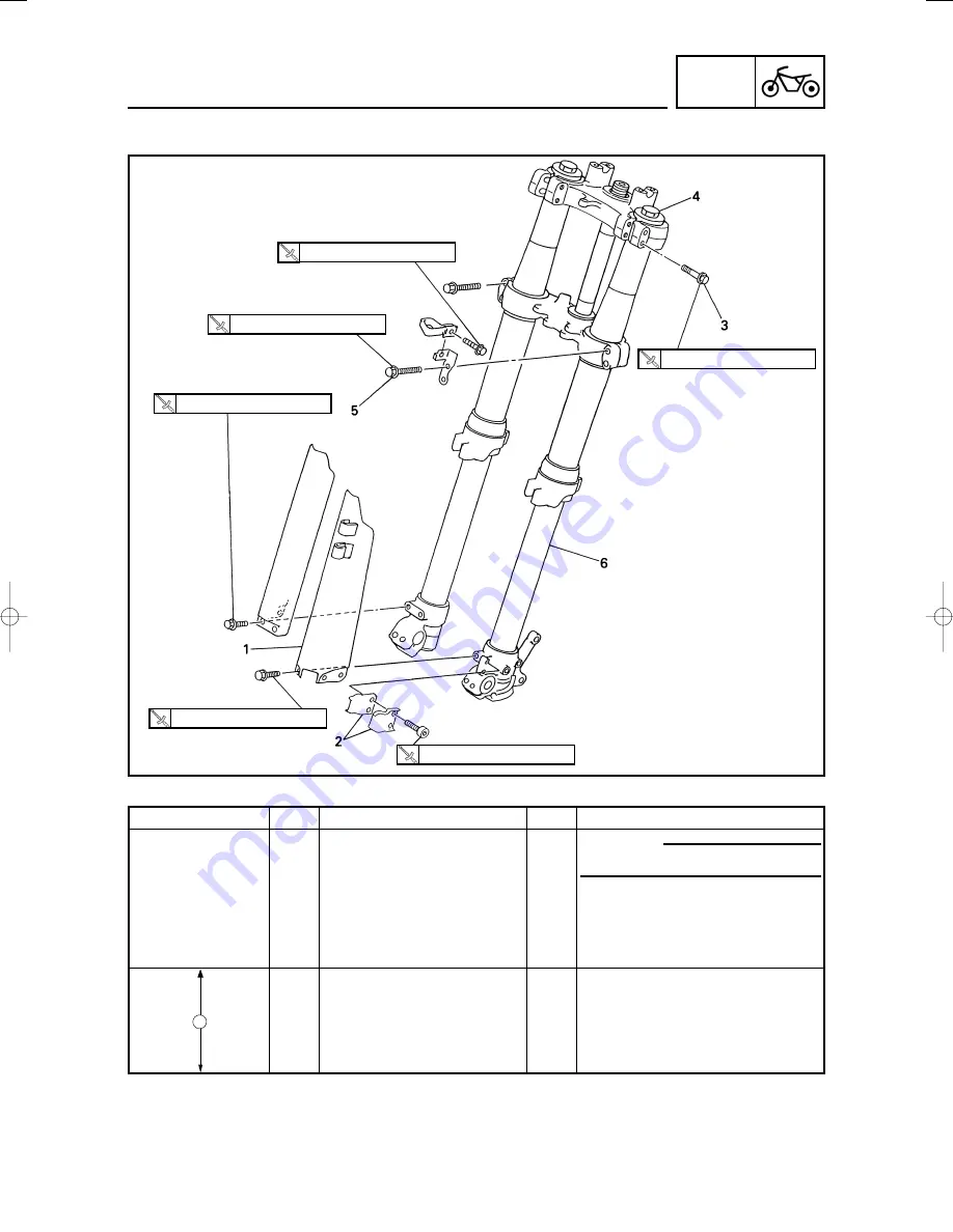 Yamaha 2002 YZ250LC Service Manual Download Page 191