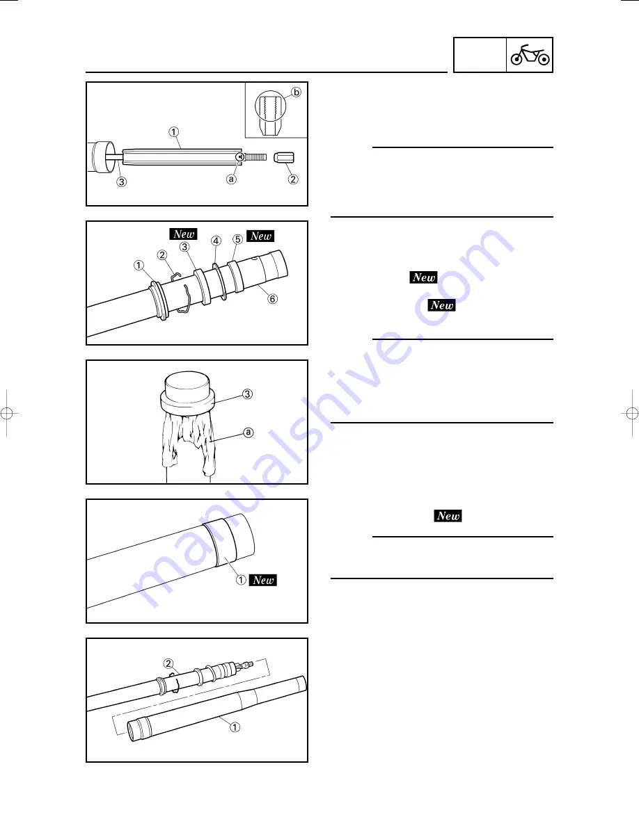 Yamaha 2002 YZ250LC Service Manual Download Page 197