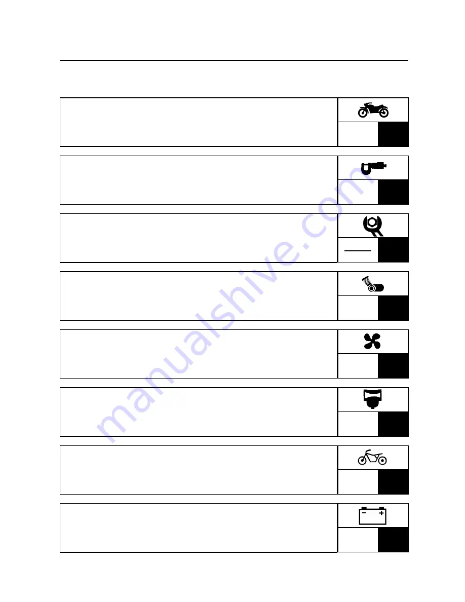 Yamaha 2003 TZR50 Service Manual Download Page 6