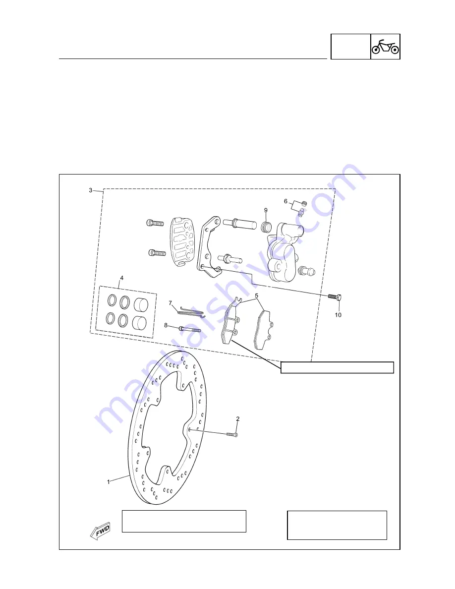 Yamaha 2003 TZR50 Service Manual Download Page 156