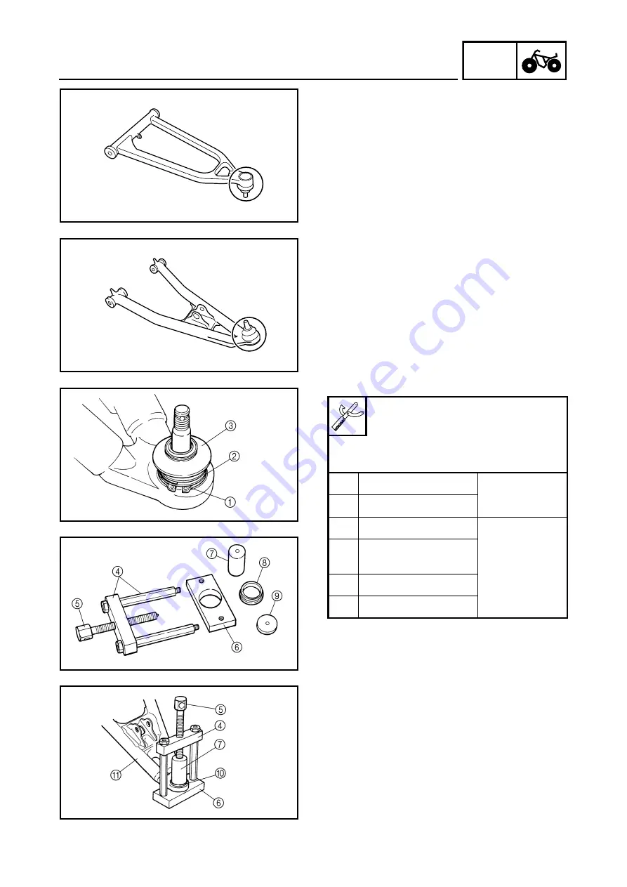 Yamaha 2003 YFZ450S Service Manual Download Page 306