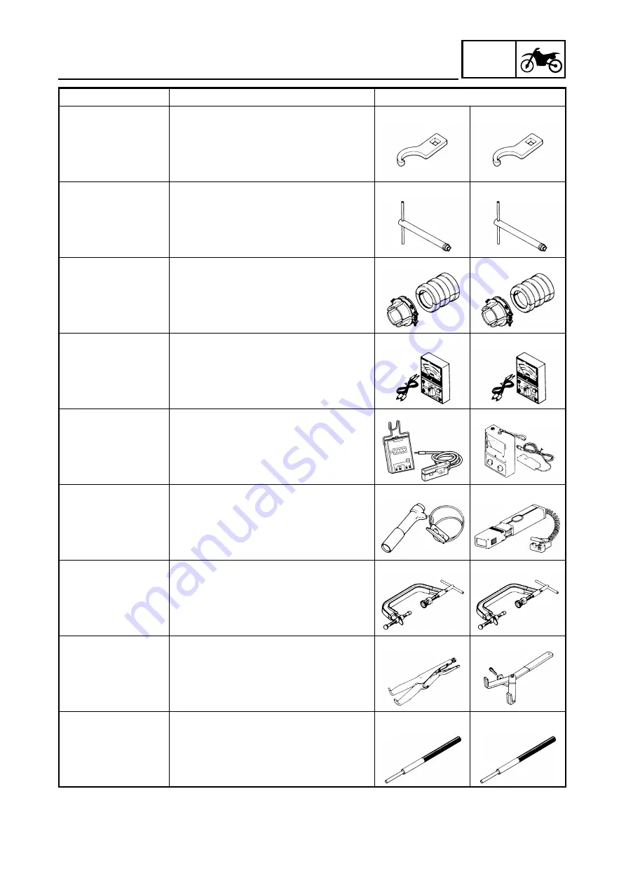 Yamaha 2003 YZ450F Owner'S Service Manual Download Page 39