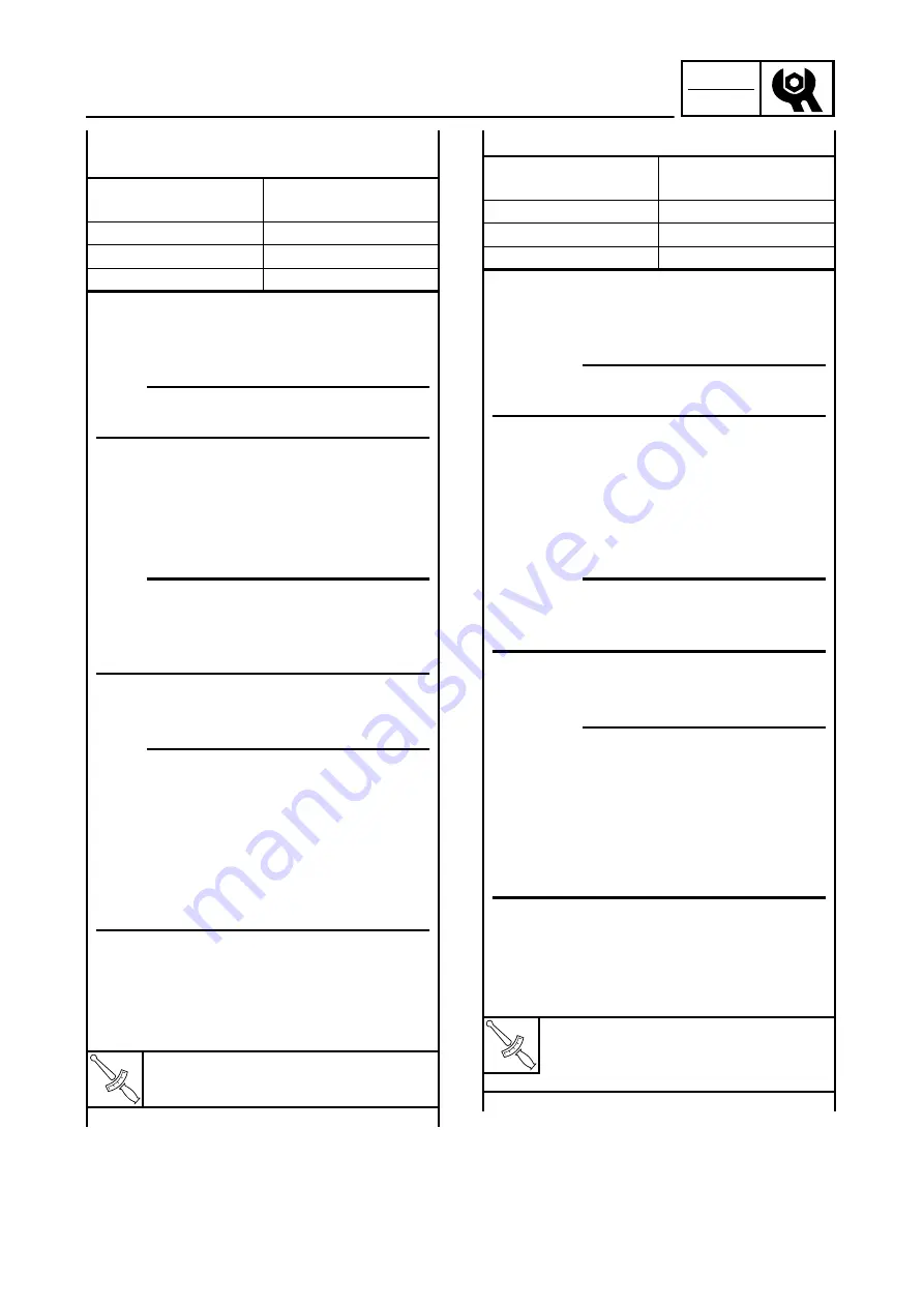 Yamaha 2003 YZ450F Owner'S Service Manual Download Page 193