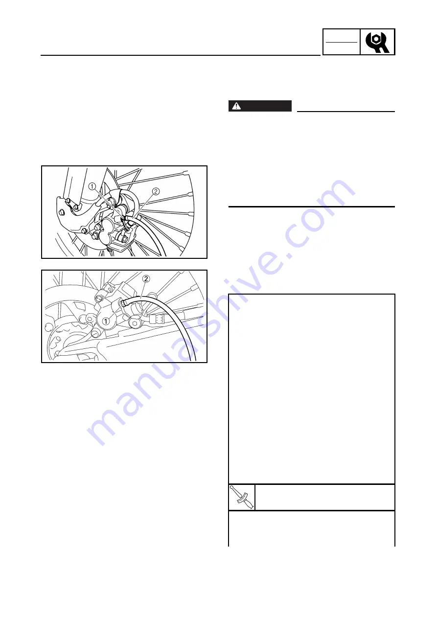 Yamaha 2003 YZ450F Owner'S Service Manual Download Page 200