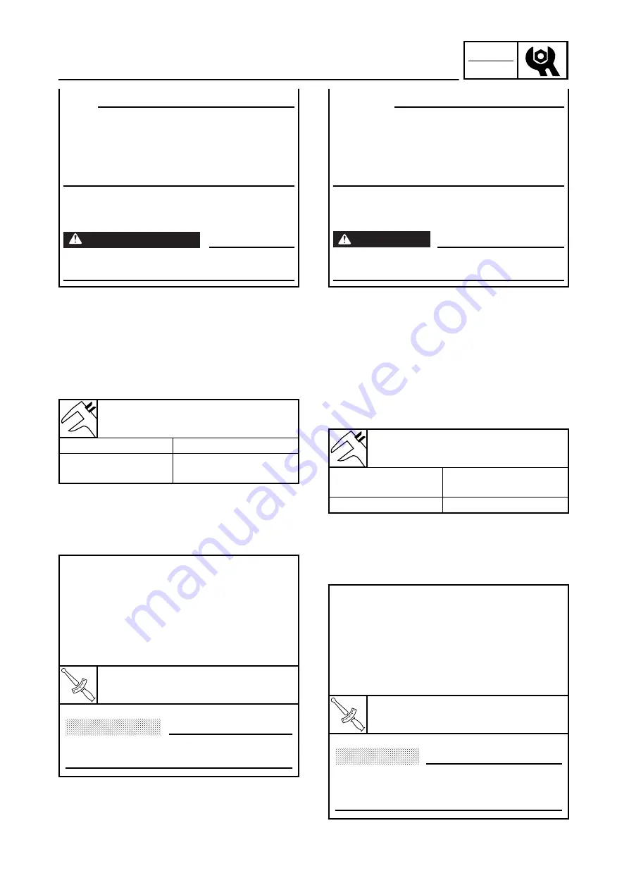 Yamaha 2003 YZ450F Owner'S Service Manual Download Page 203