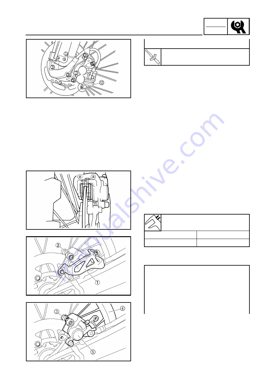 Yamaha 2003 YZ450F Owner'S Service Manual Download Page 208