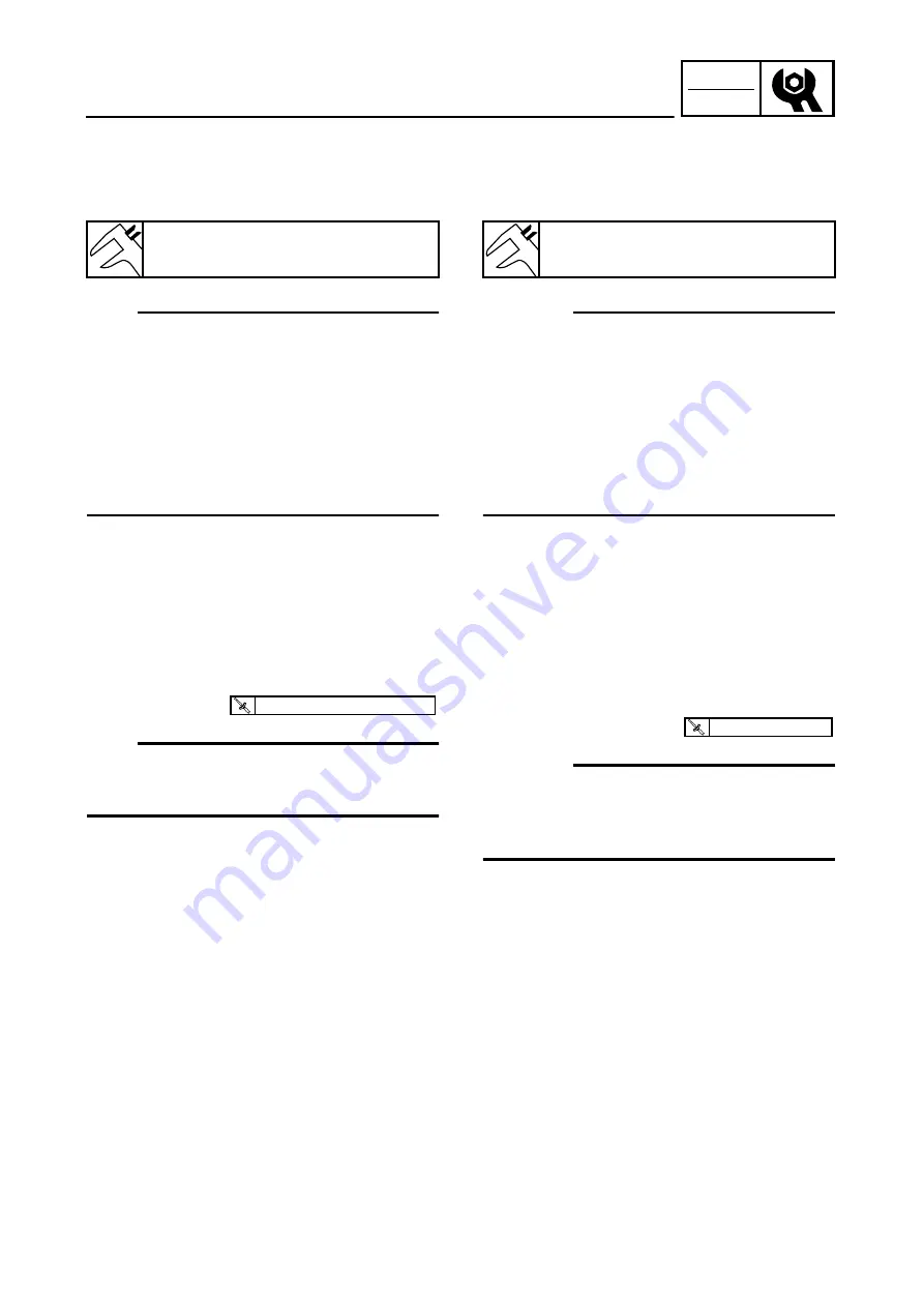 Yamaha 2003 YZ450F Owner'S Service Manual Download Page 235