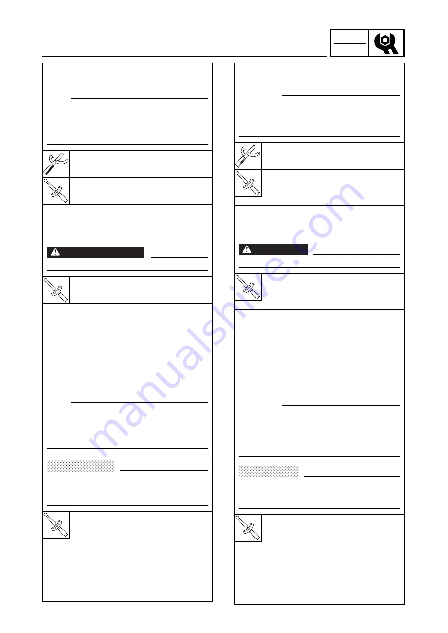 Yamaha 2003 YZ450F Owner'S Service Manual Download Page 239