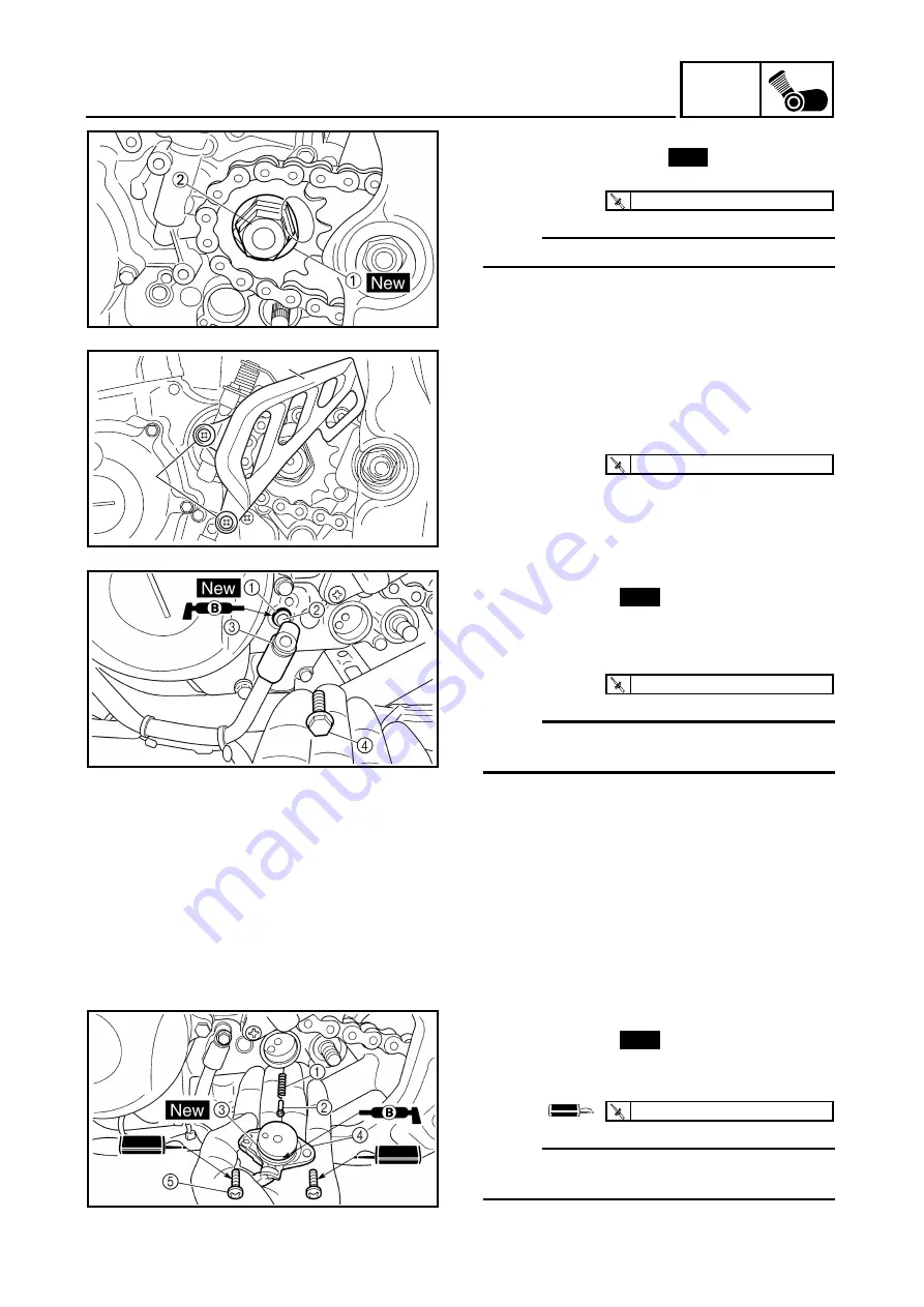 Yamaha 2003 YZ450F Owner'S Service Manual Download Page 412