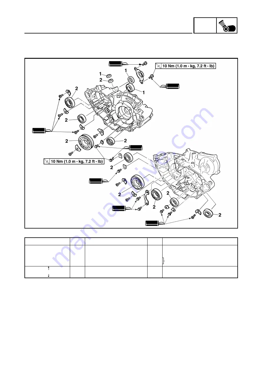 Yamaha 2003 YZ450F Owner'S Service Manual Download Page 418