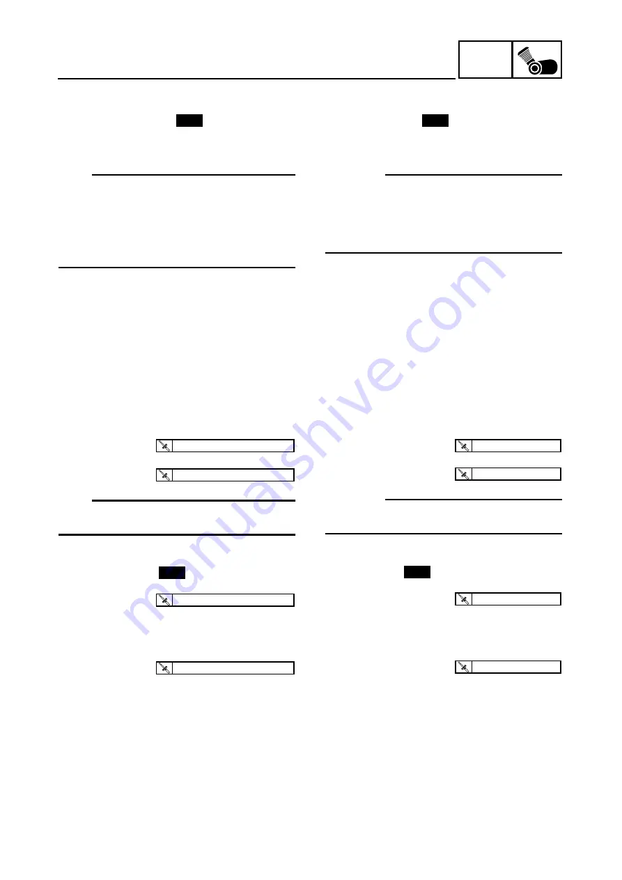 Yamaha 2003 YZ450F Owner'S Service Manual Download Page 431