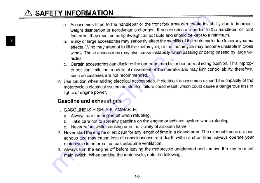 Yamaha 2003 YZF-R6R Owner'S Manual Download Page 12