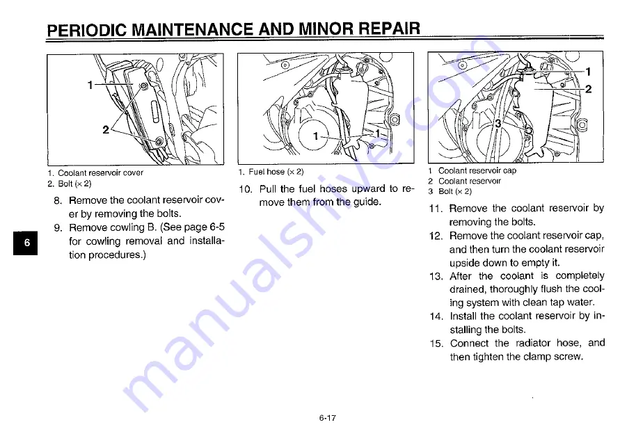 Yamaha 2003 YZF-R6R Owner'S Manual Download Page 74