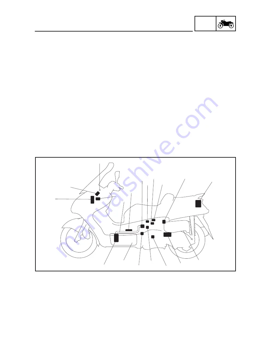 Yamaha 2004 YP400 Service Manual Download Page 13