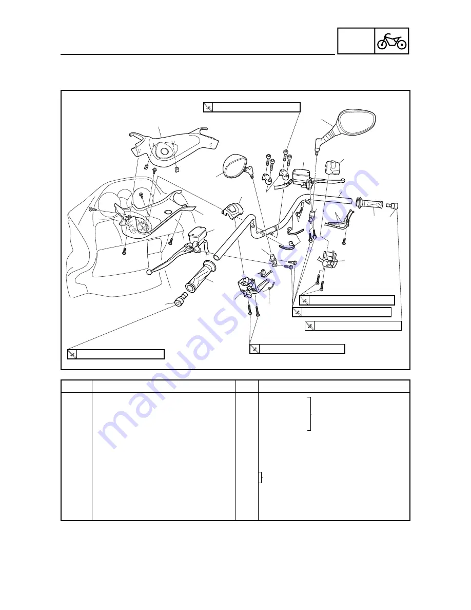 Yamaha 2004 YP400 Service Manual Download Page 195