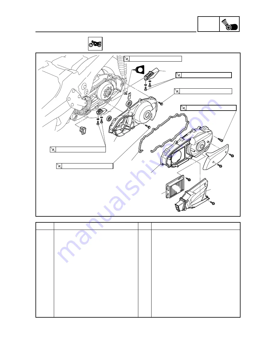 Yamaha 2004 YP400 Service Manual Download Page 250