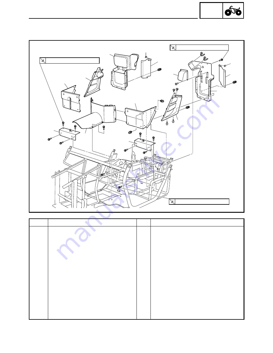 Yamaha 2004 YXR660 Service Manual Download Page 286