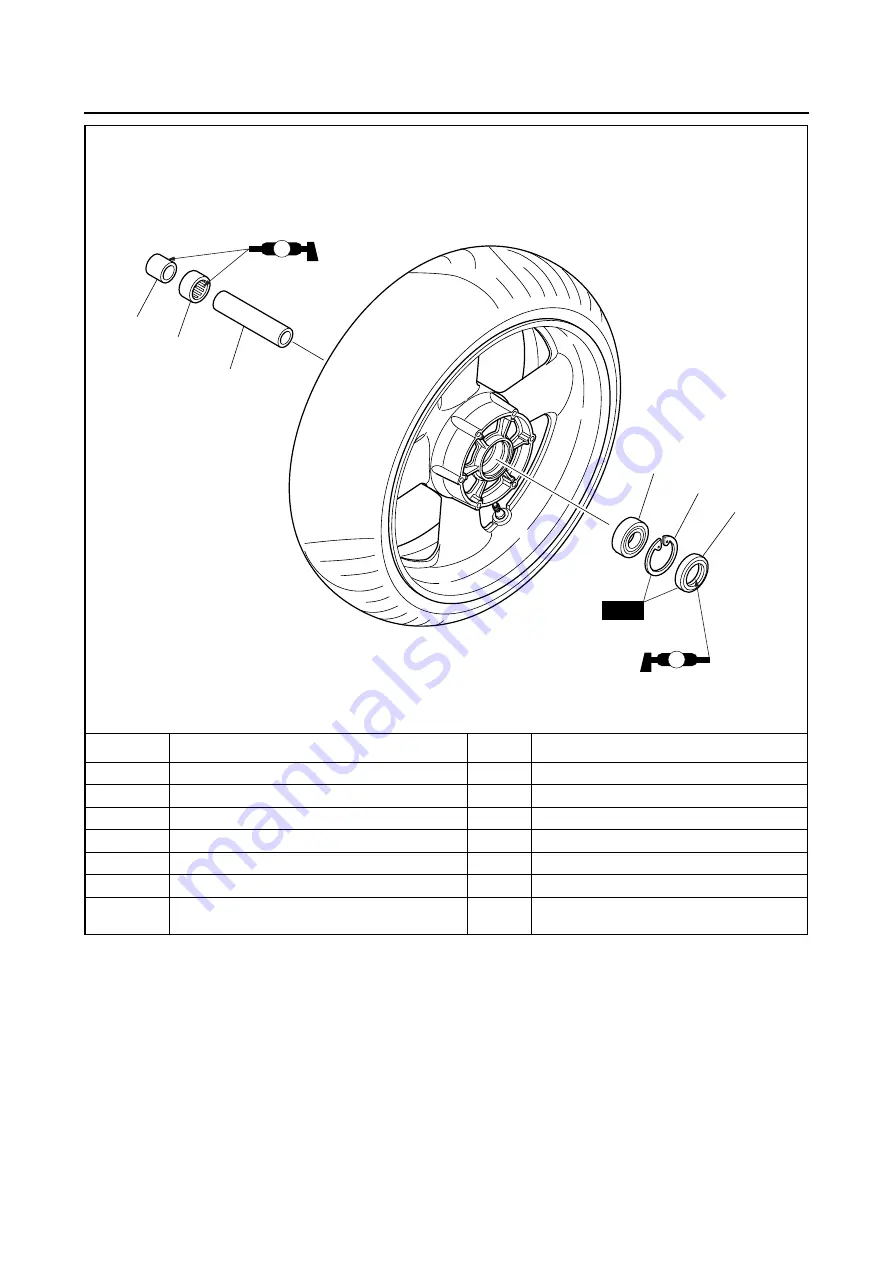 Yamaha 2005 MT-01 Service Manual Download Page 136