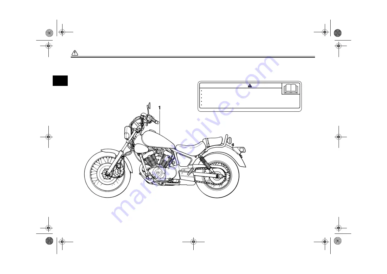 Yamaha 2005 Virago XV250T Скачать руководство пользователя страница 12