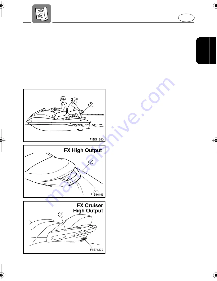 Yamaha 2005 WaveRunner FX Cruiser High Output Скачать руководство пользователя страница 21