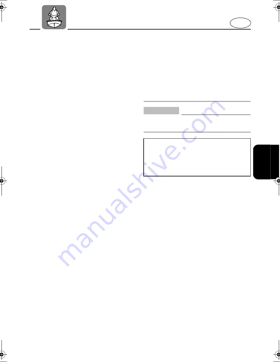 Yamaha 2005 WaveRunner FX Cruiser High Output Owner'S/Operator'S Manual Download Page 59