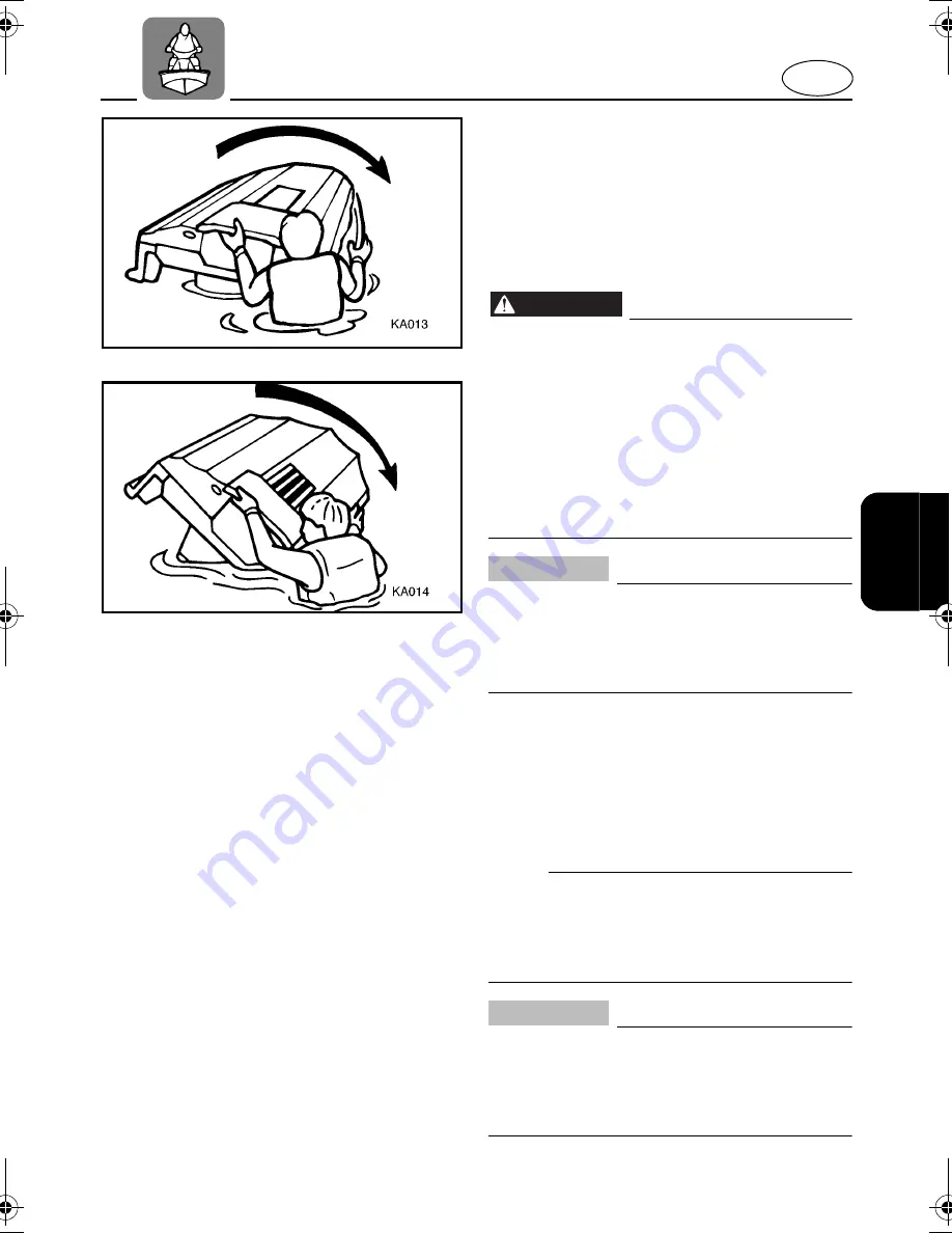 Yamaha 2005 WaveRunner FX Cruiser High Output Owner'S/Operator'S Manual Download Page 87