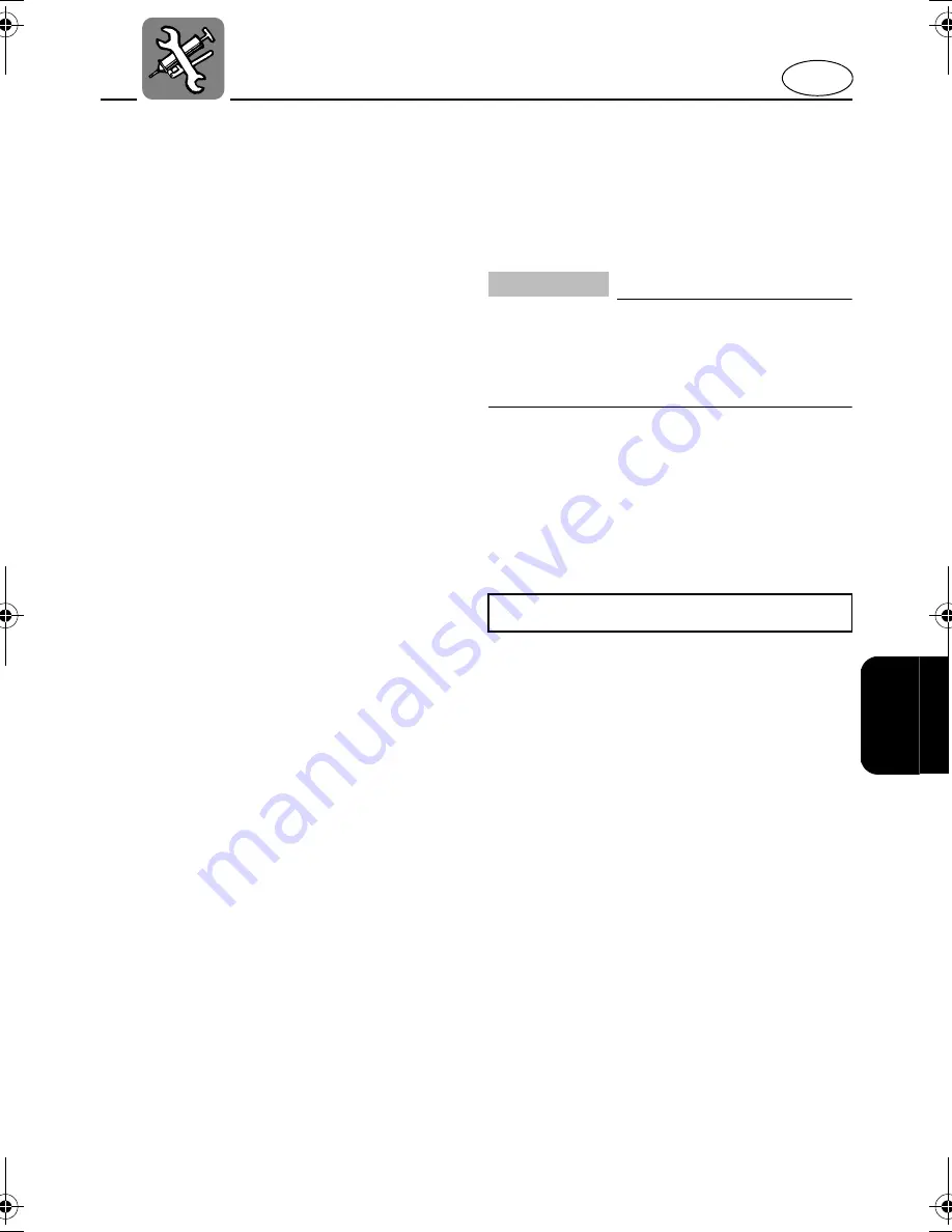 Yamaha 2005 WaveRunner FX Cruiser High Output Owner'S/Operator'S Manual Download Page 119