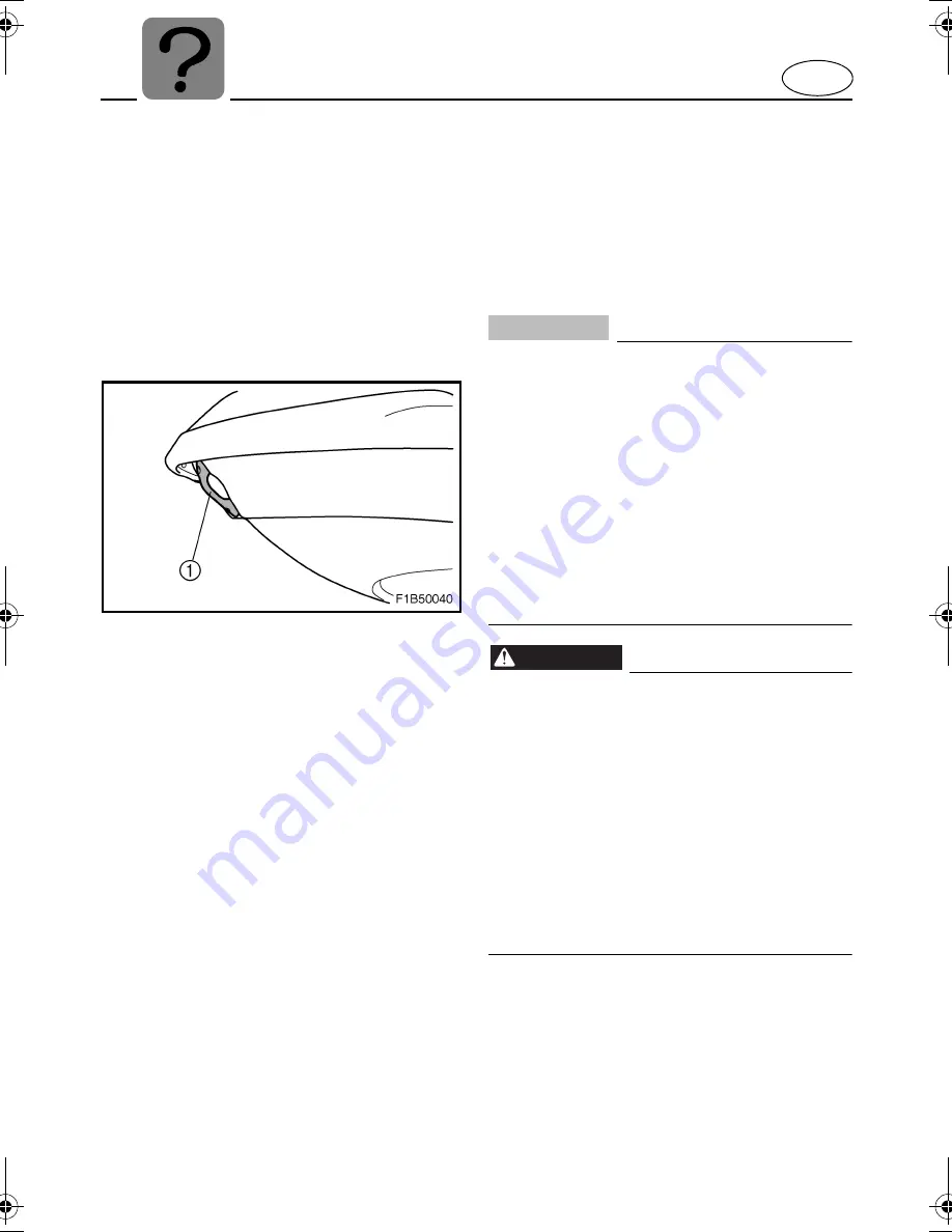 Yamaha 2005 WaveRunner FX Cruiser High Output Скачать руководство пользователя страница 130