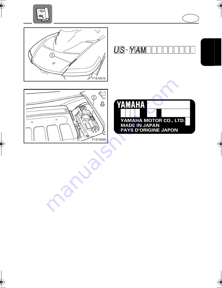 Yamaha 2006 WaveRunner FX Cruiser High Output Owner'S/Operator'S Manual Download Page 7